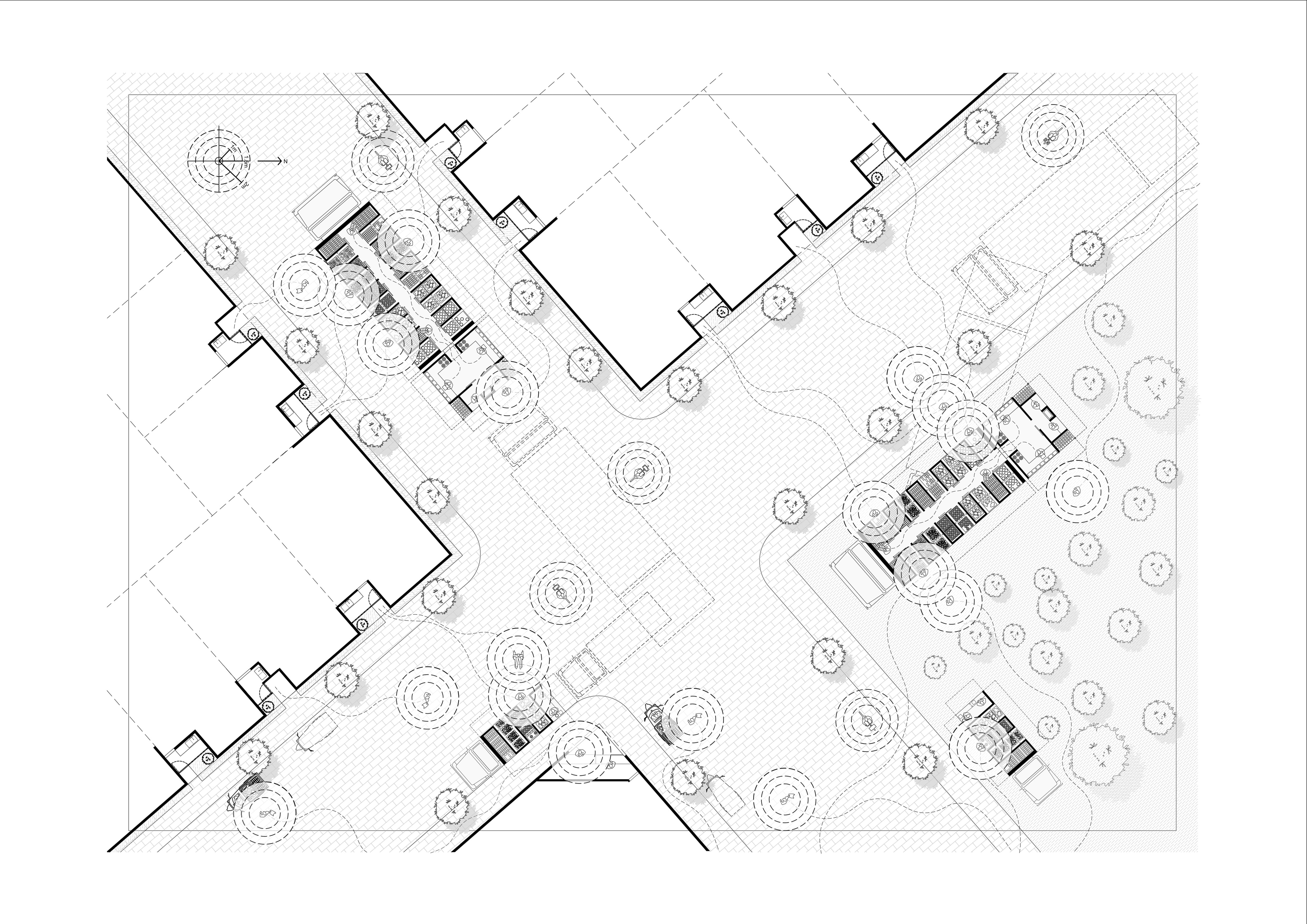 #17367_The Spores dance-Itinerant supermarkets_Floor plan