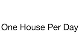 <span style="color: #23e286;">One House Per Day</span>