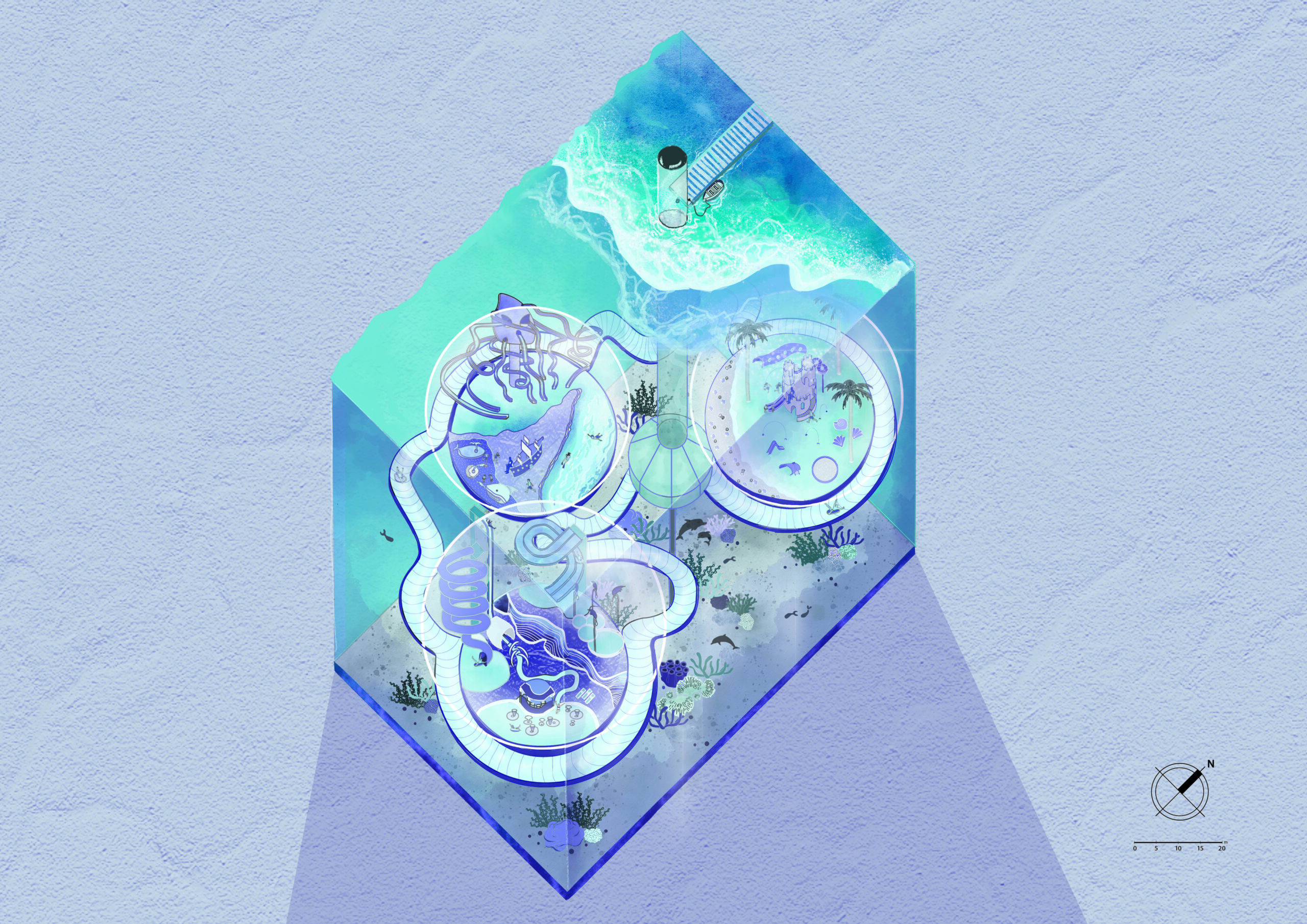 23340_Aqua La Vista! Explore Below the Seas_Axonometric