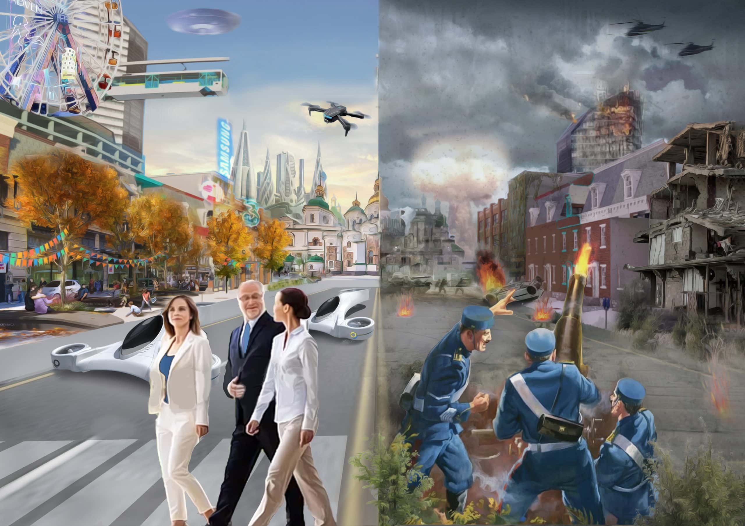 33572_Utopia to the future and Dystopia back to the past_Image